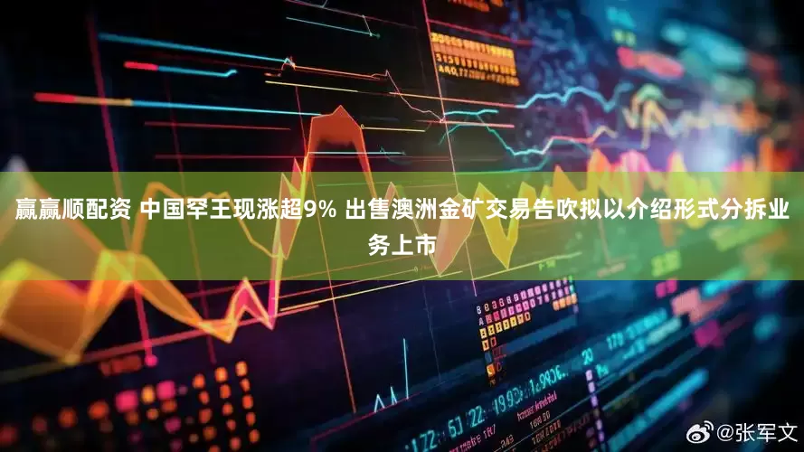 赢赢顺配资 中国罕王现涨超9% 出售澳洲金矿交易告吹拟以介绍形式分拆业务上市